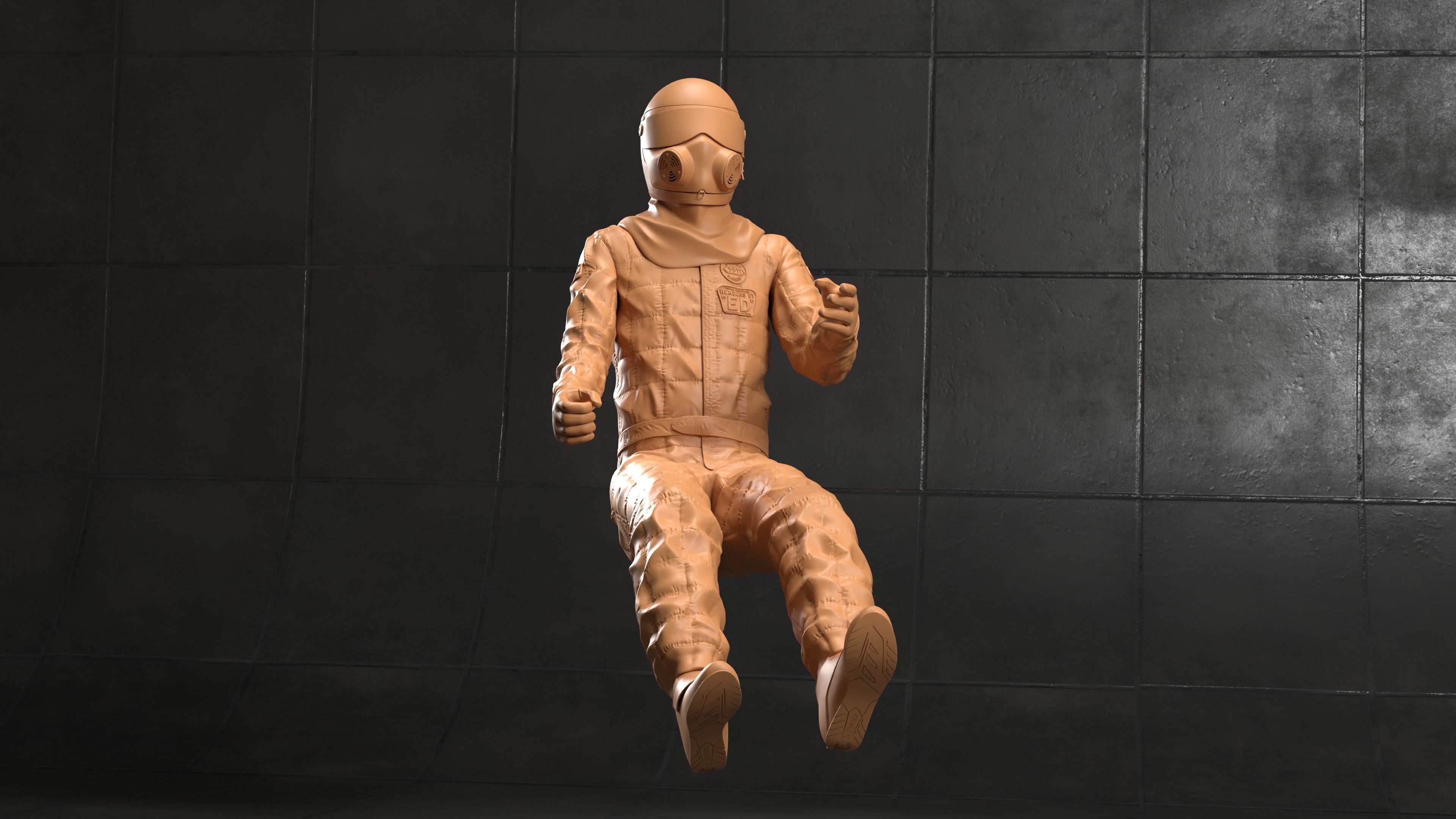 Hemi Kentuckian Tractor Driver 3D print model_3