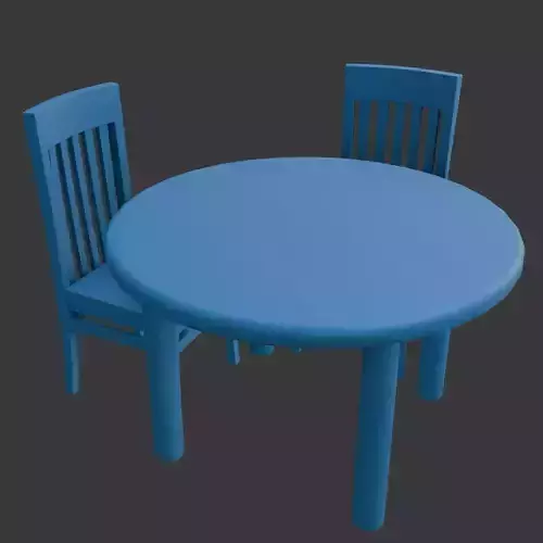 Table and Chair 01