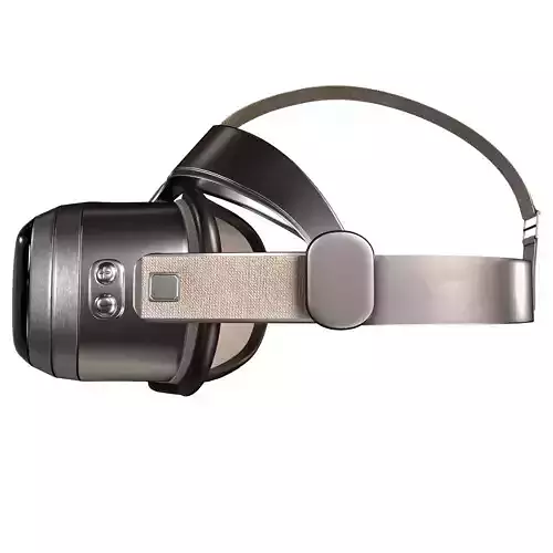 VR-Headset Low-poly 3D model