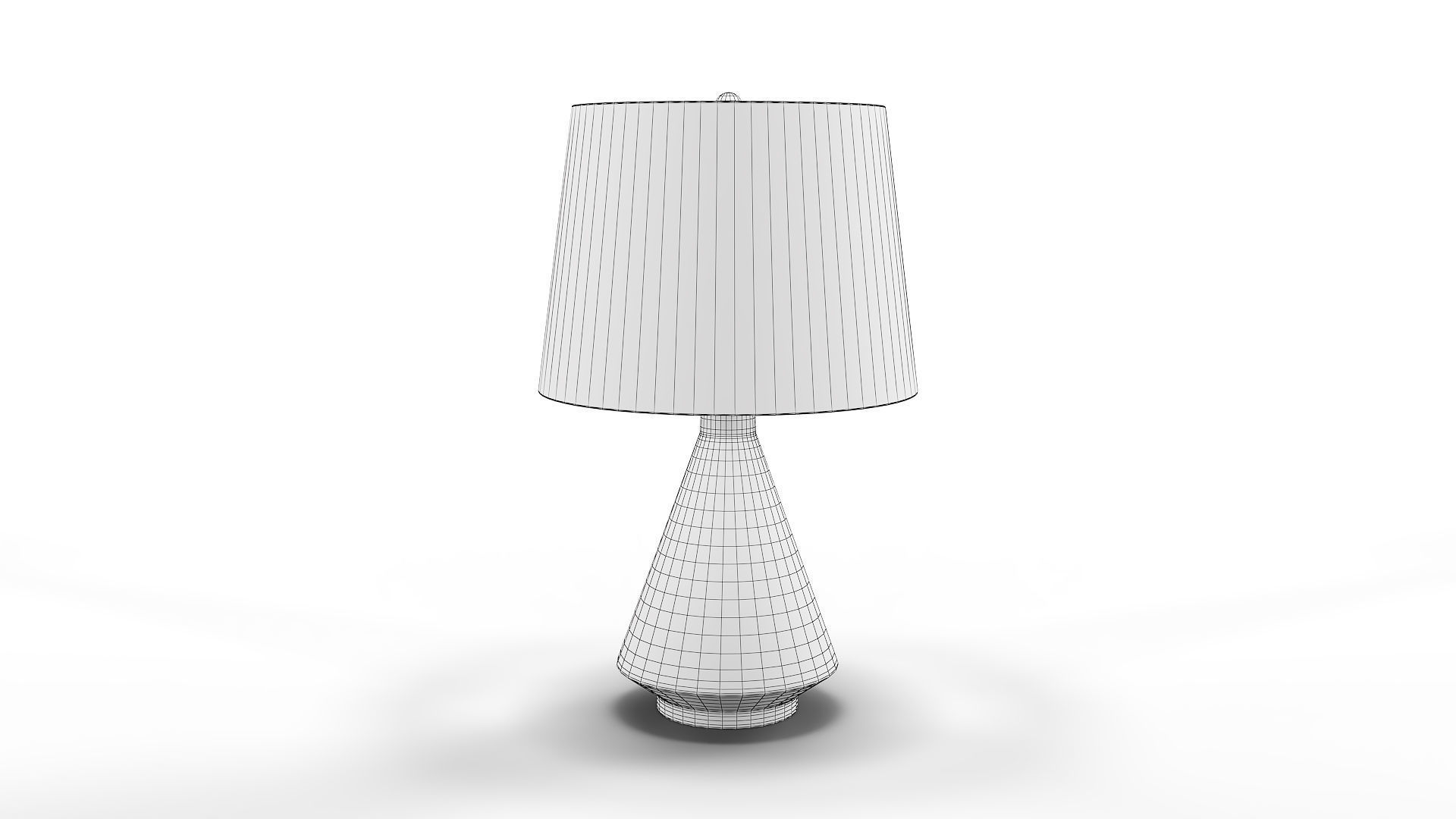 Brooks Table Lamp Pacific Coast Lighting 3D model_3
