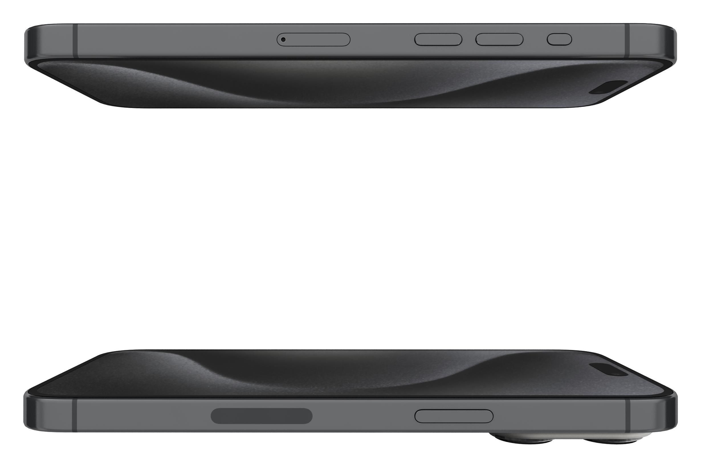 Apple iPhone 15 Pro Max Black Titanium 3D model_9