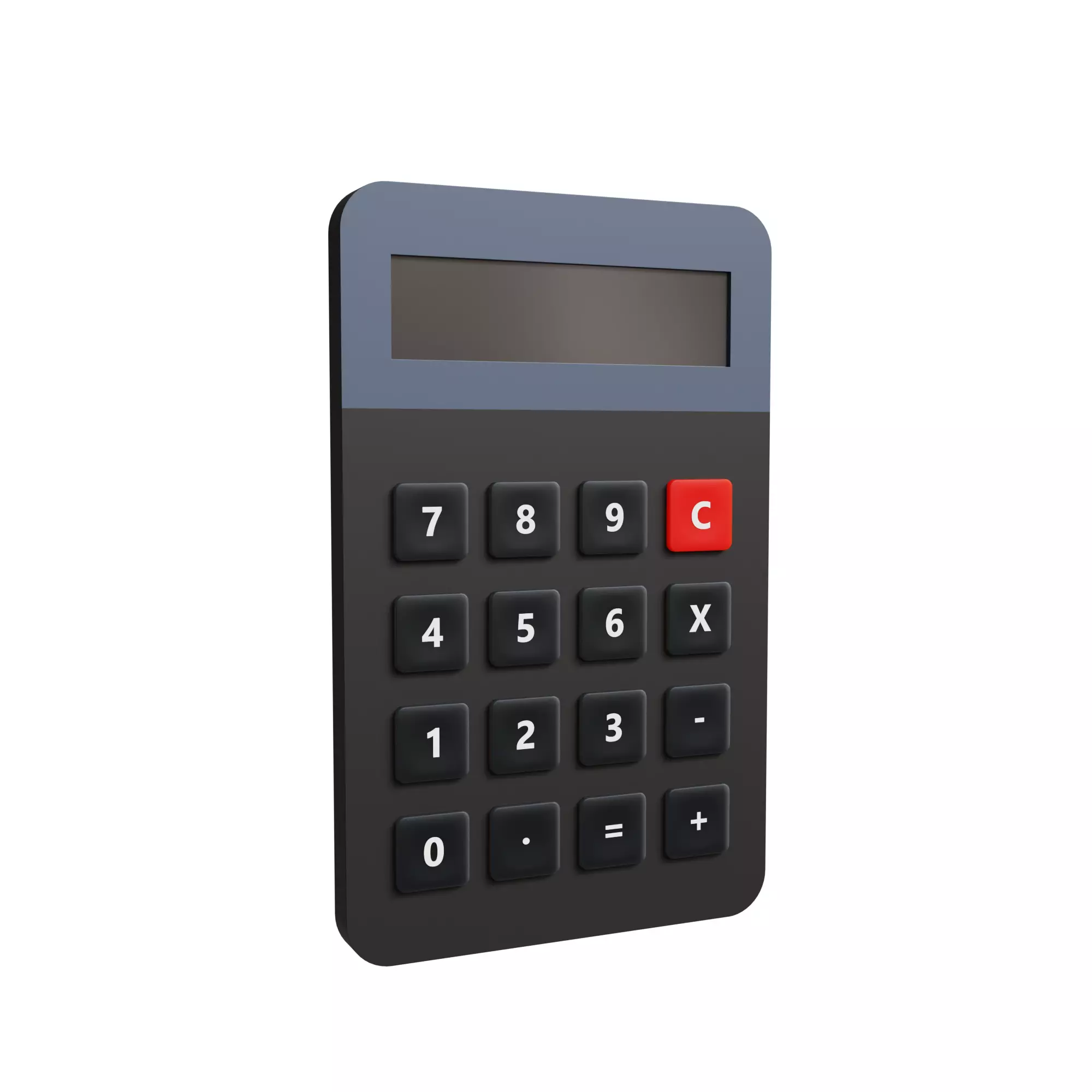 Calculator 3D model