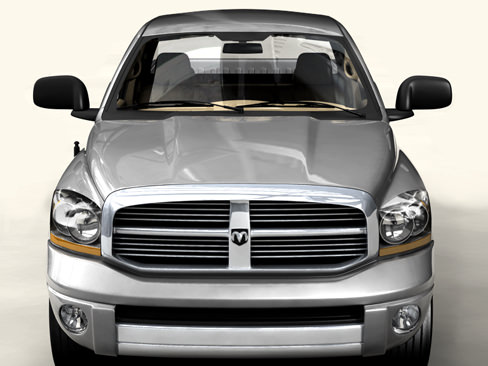 Dodge Ram 2007 3D model_2