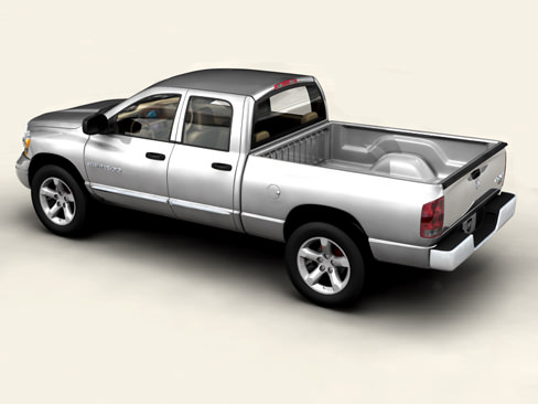 Dodge Ram 2007 3D model_1