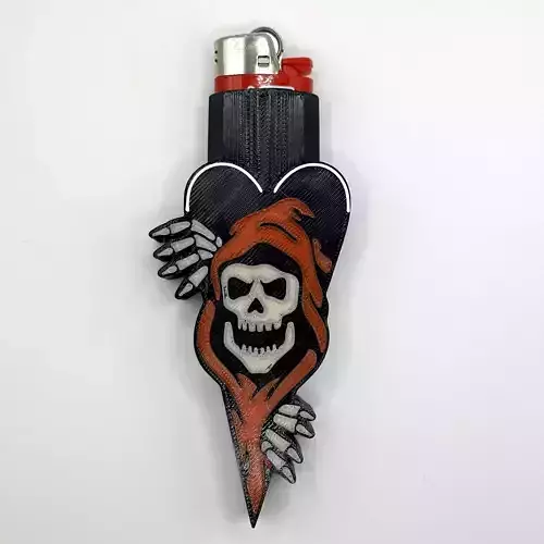 Grim Reaper Lighter Case