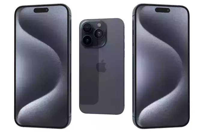 Apple iPhone 15 Pro Max Blue Titanium