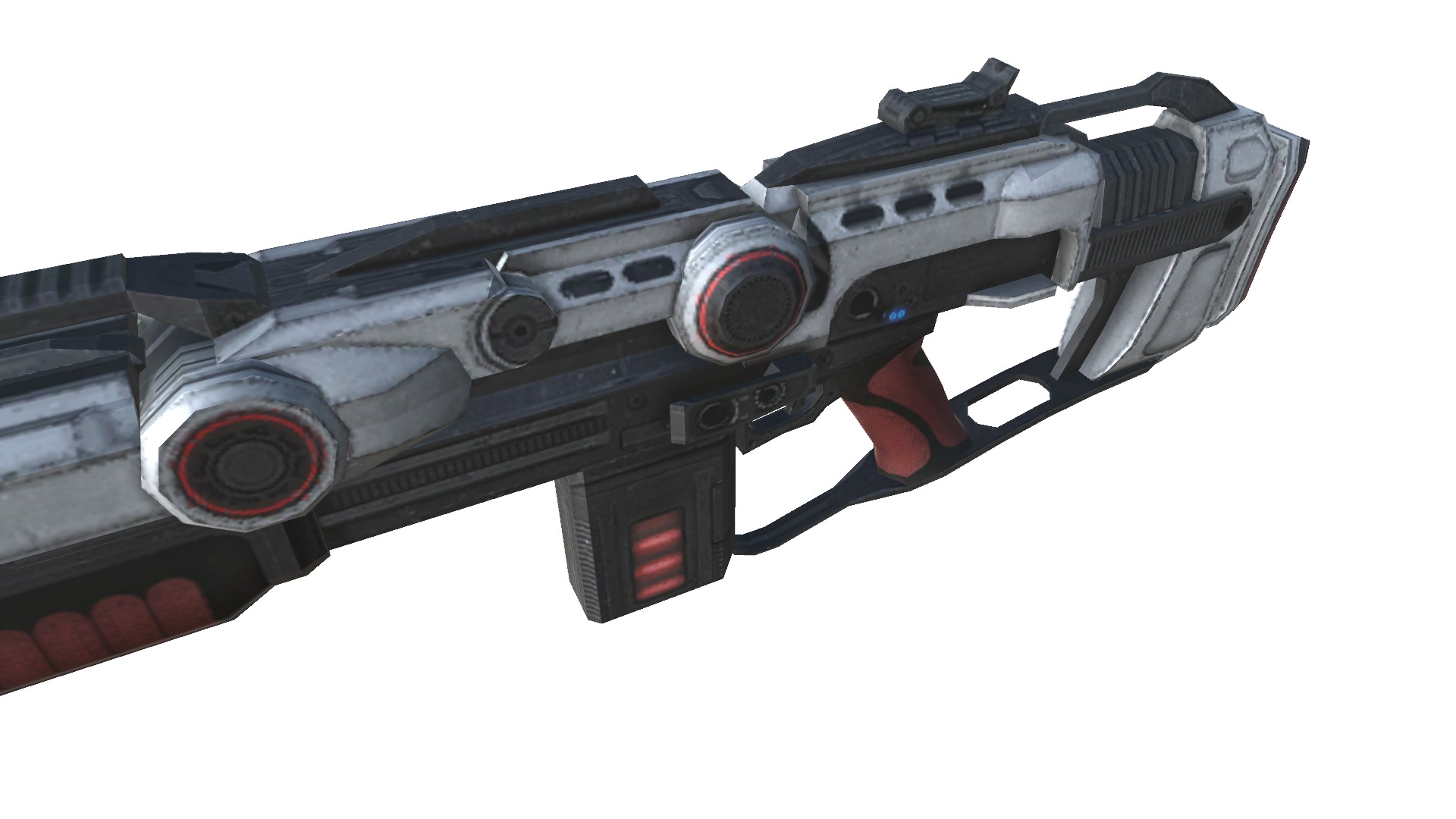 11-shotgun-SG12-gun model 3d game ready model Low-poly 3D model Low-poly 3D model_8