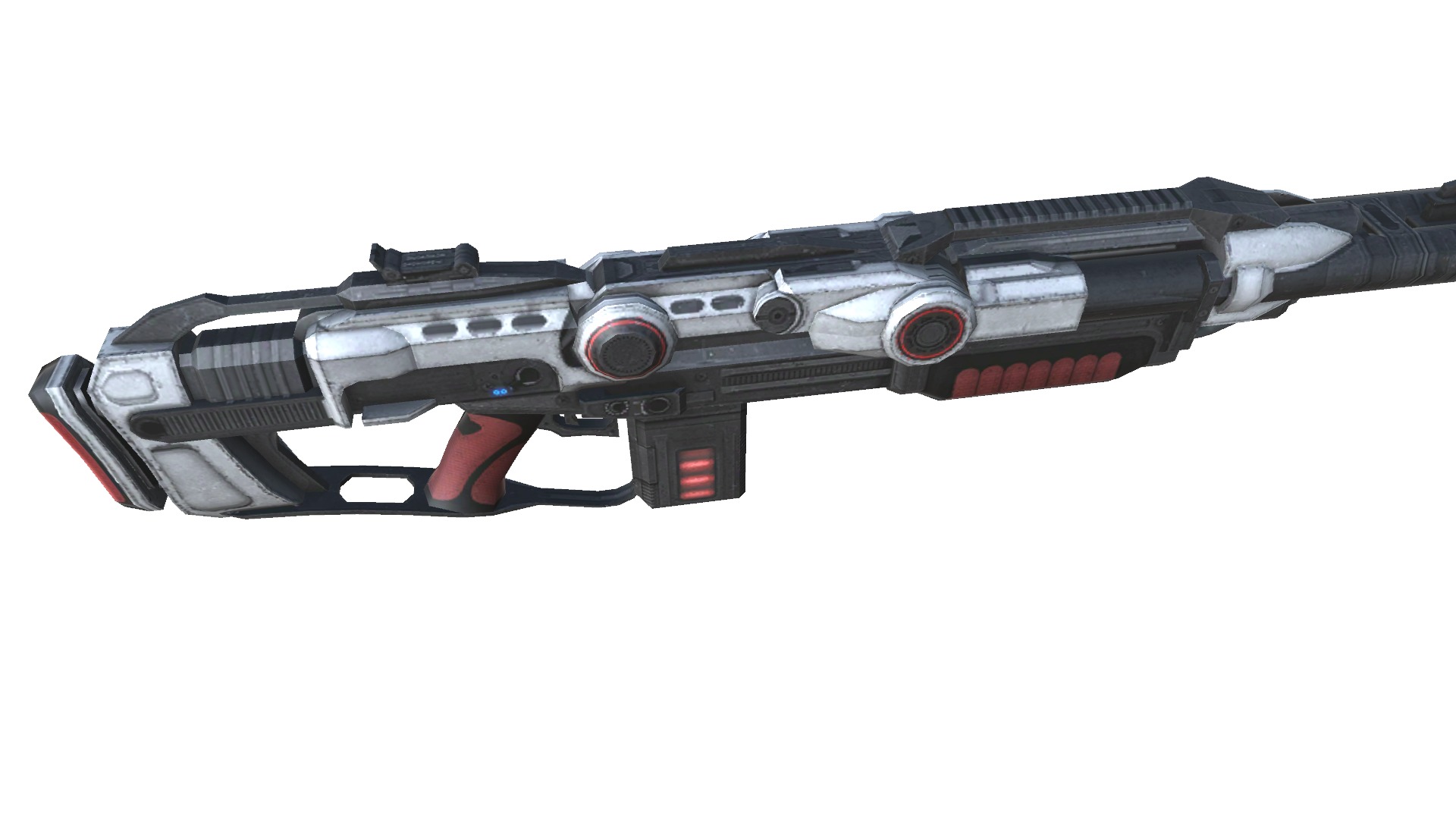 11-shotgun-SG12-gun model 3d game ready model Low-poly 3D model Low-poly 3D model_12