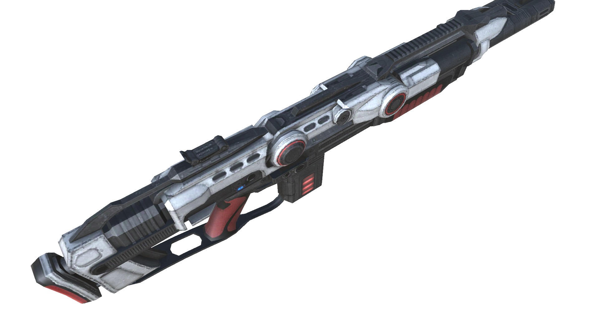 11-shotgun-SG12-gun model 3d game ready model Low-poly 3D model Low-poly 3D model_18