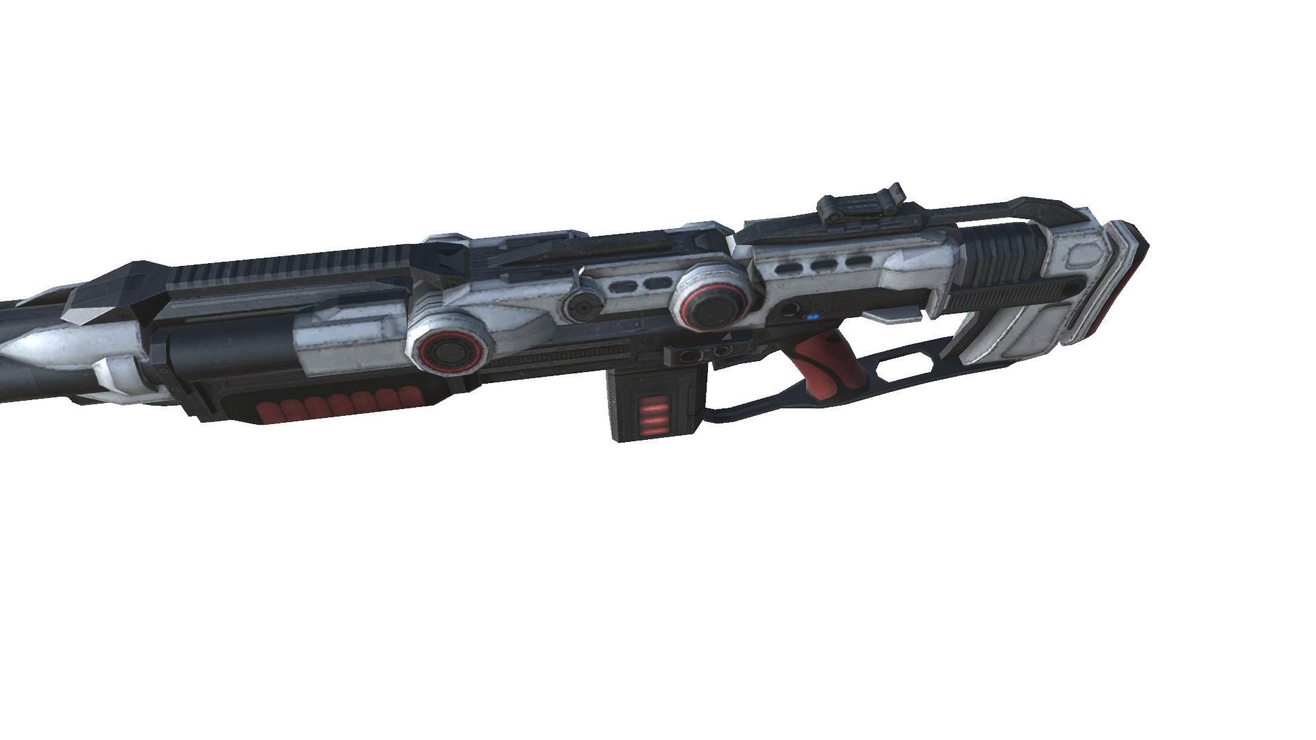 11-shotgun-SG12-gun model 3d game ready model Low-poly 3D model Low-poly 3D model_7
