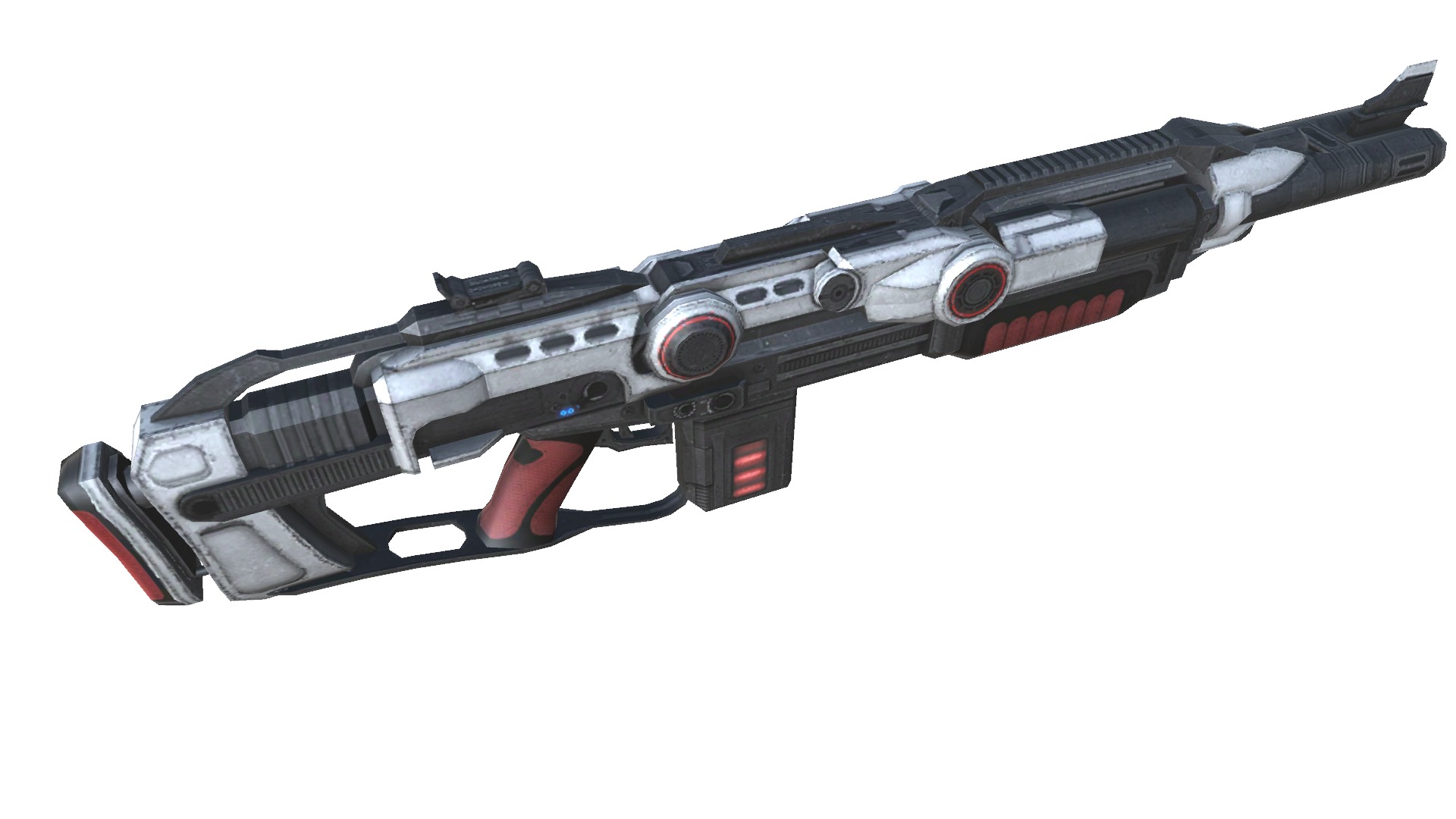 11-shotgun-SG12-gun model 3d game ready model Low-poly 3D model Low-poly 3D model_14
