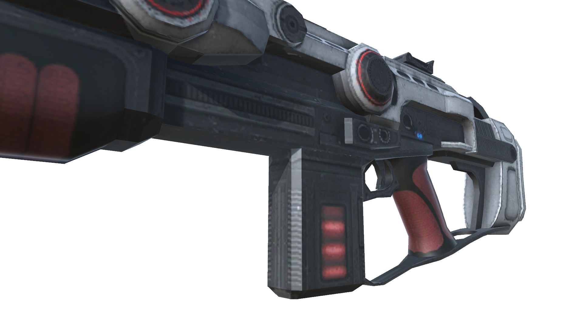 11-shotgun-SG12-gun model 3d game ready model Low-poly 3D model Low-poly 3D model_11