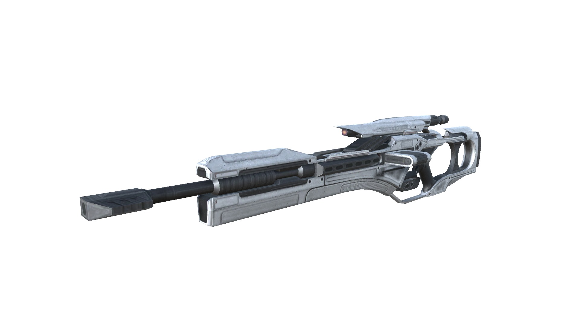 12-sniper winch20-gun model 3d game ready model Low-poly 3D model