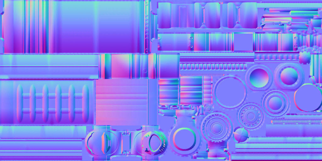 13-AK12-gun model 3d game ready model Low-poly 3D model Low-poly 3D model_29