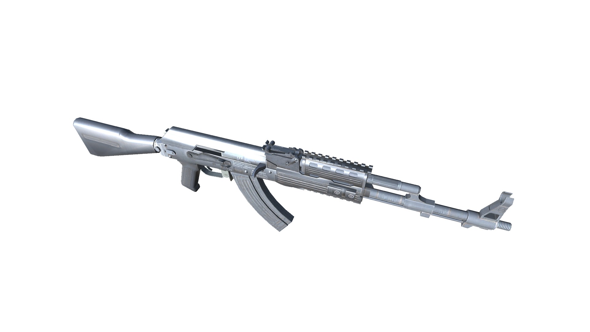 16-AK-103-gun model 3d game ready model Low-poly 3D model Low-poly 3D model_18