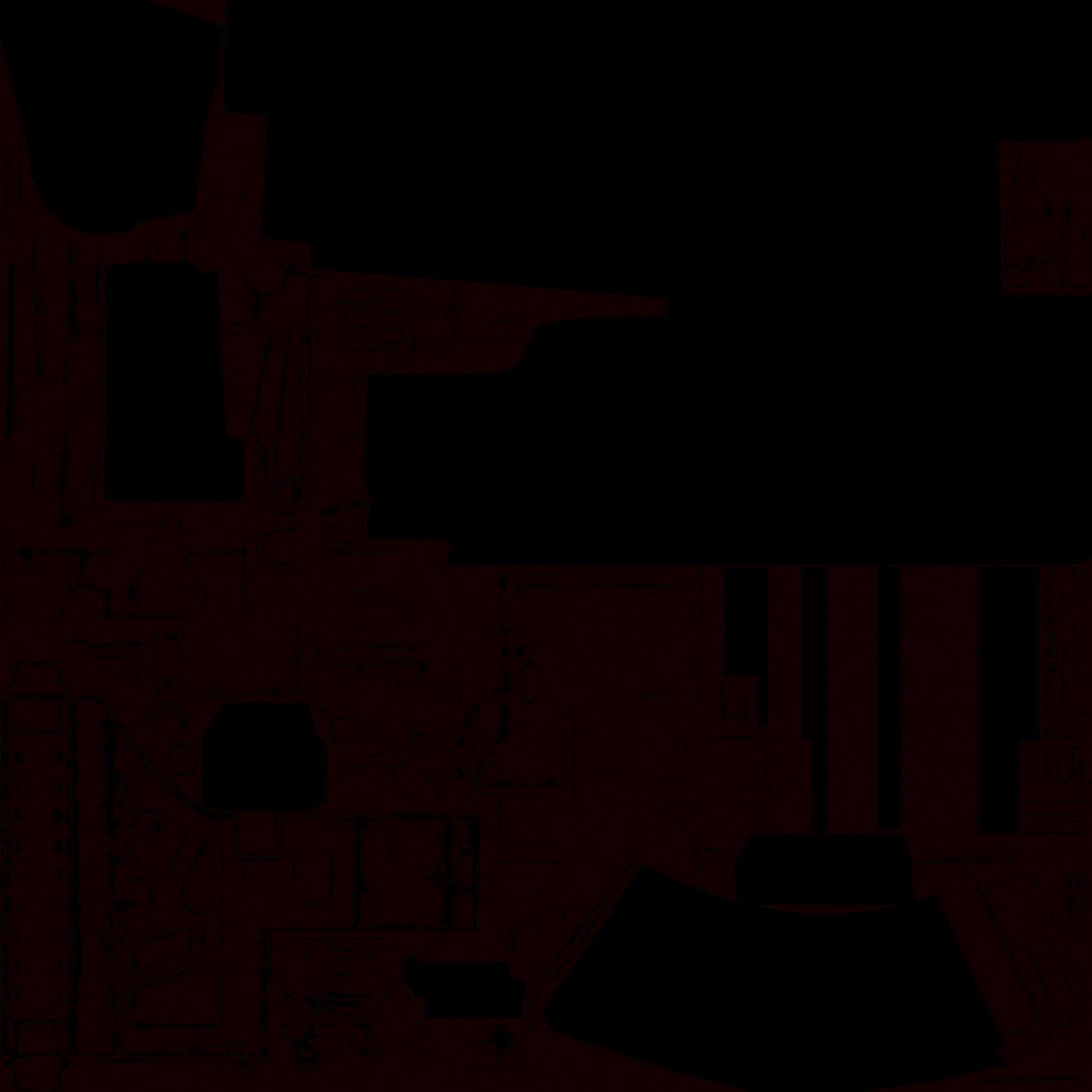 17-AK-105-gun model 3d game ready model Low-poly 3D model Low-poly 3D model_20