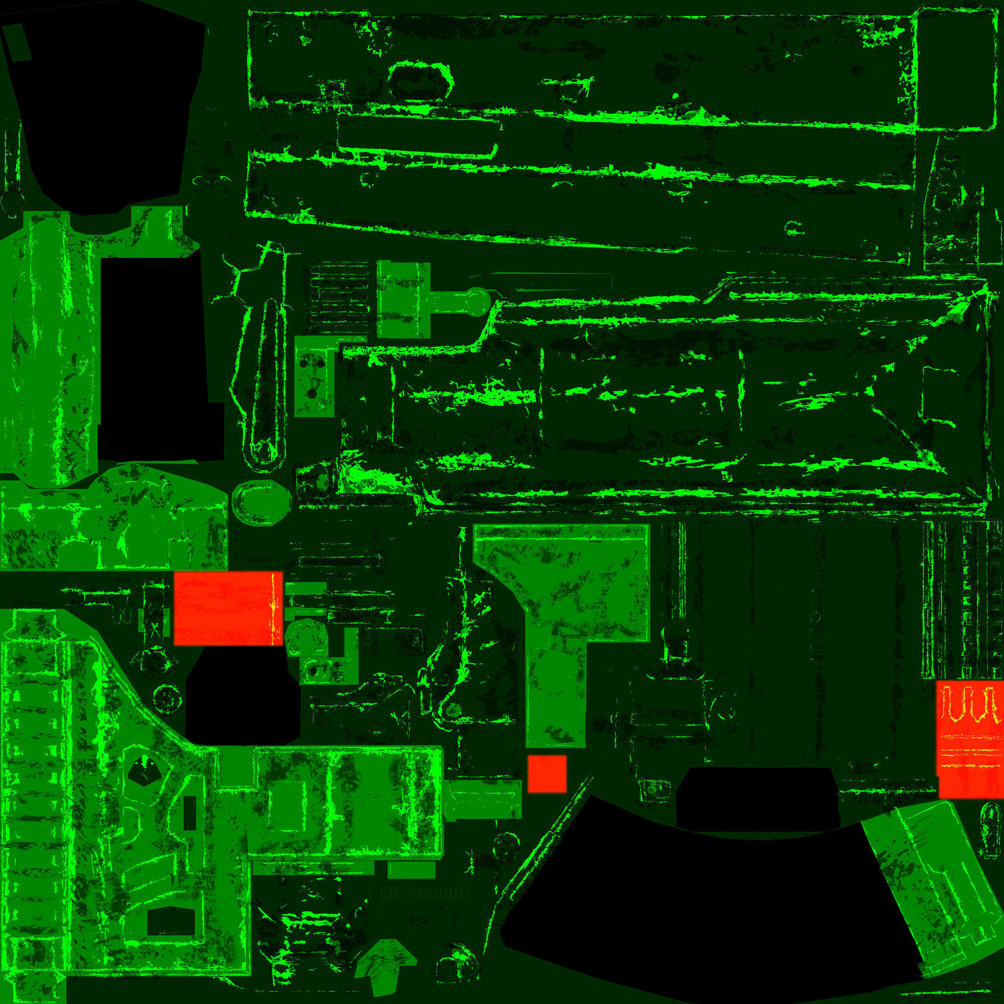 17-AK-105-gun model 3d game ready model Low-poly 3D model Low-poly 3D model_21