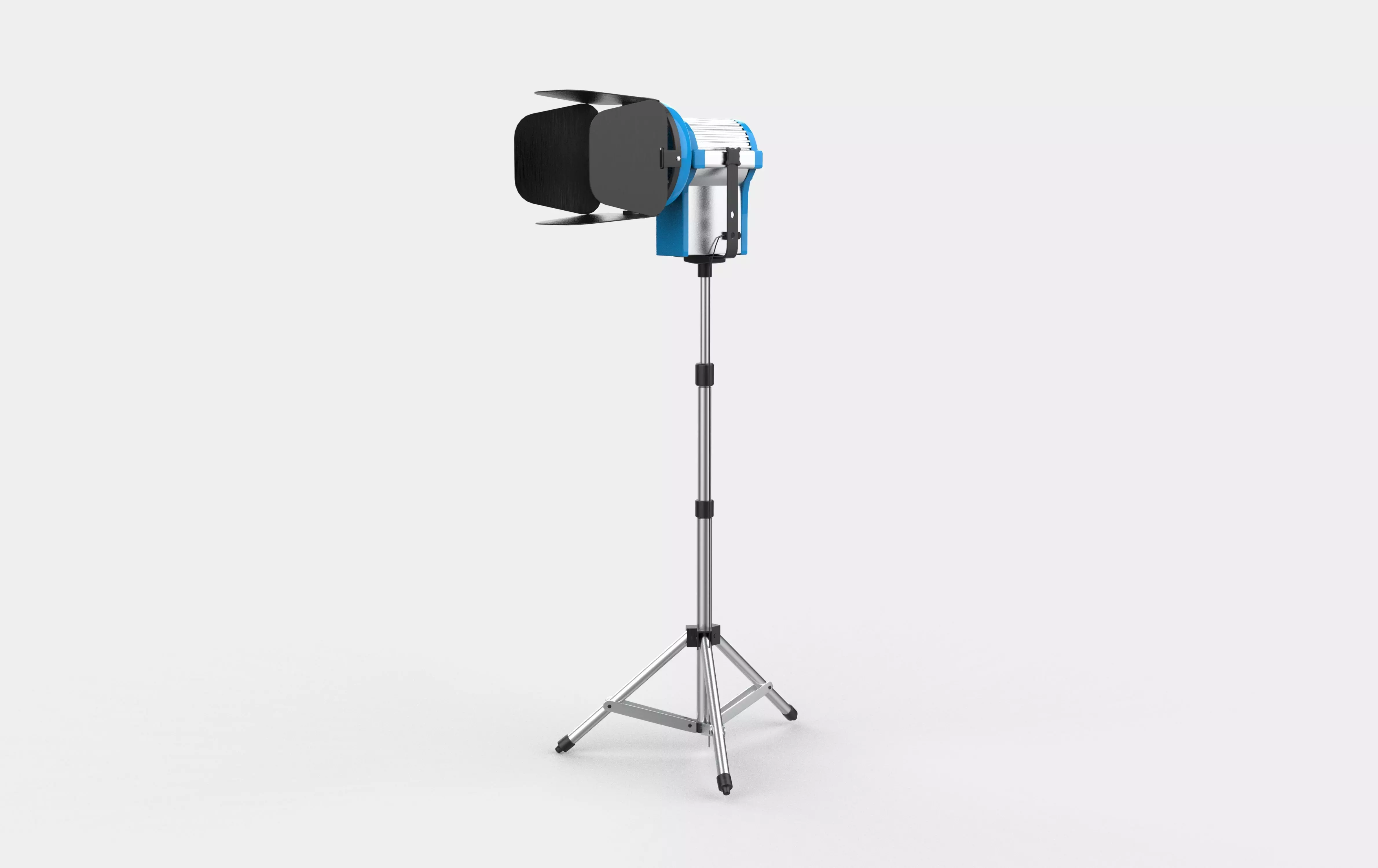 Fresnel ARRI Compact 3D model_0