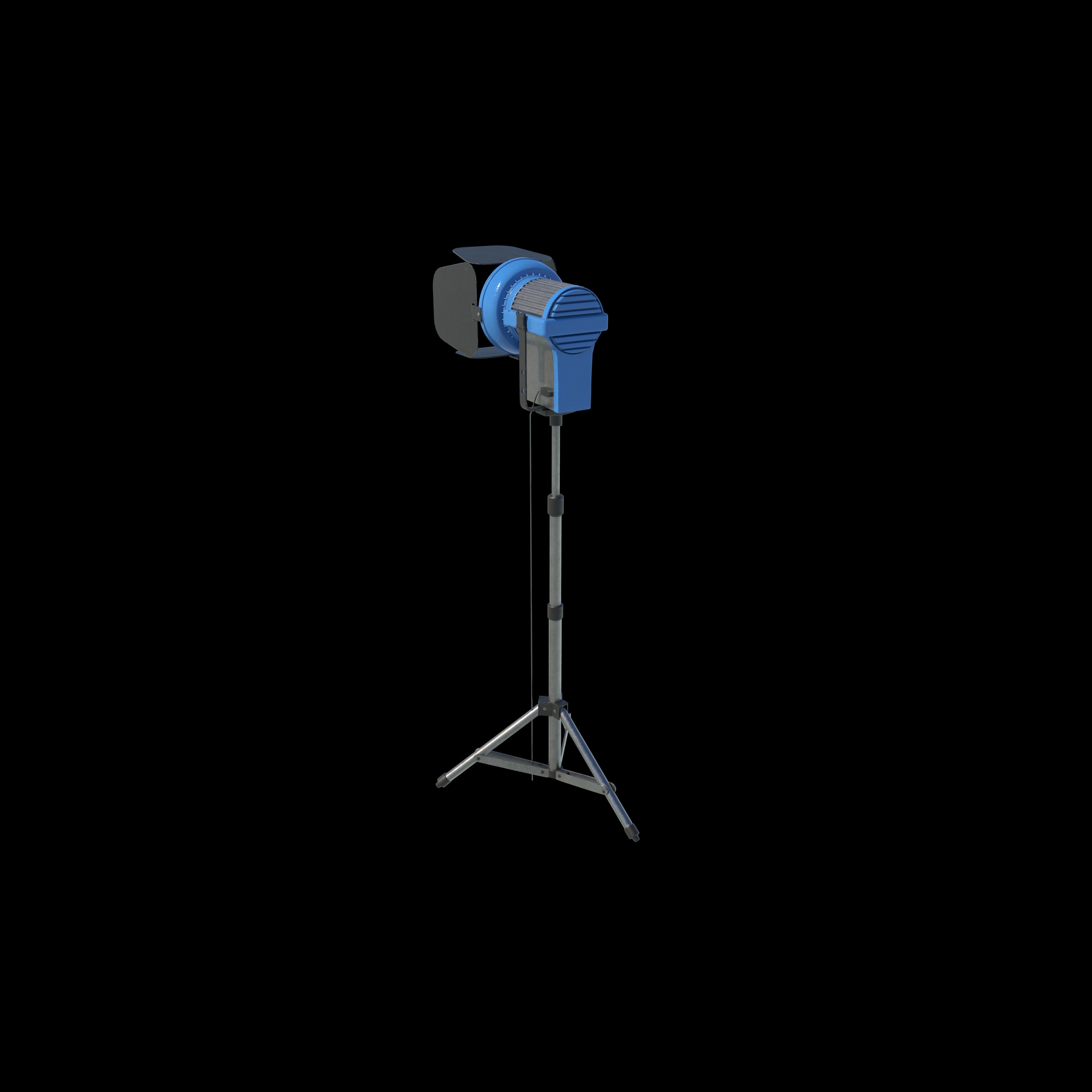 Fresnel ARRI Compact 3D model_5