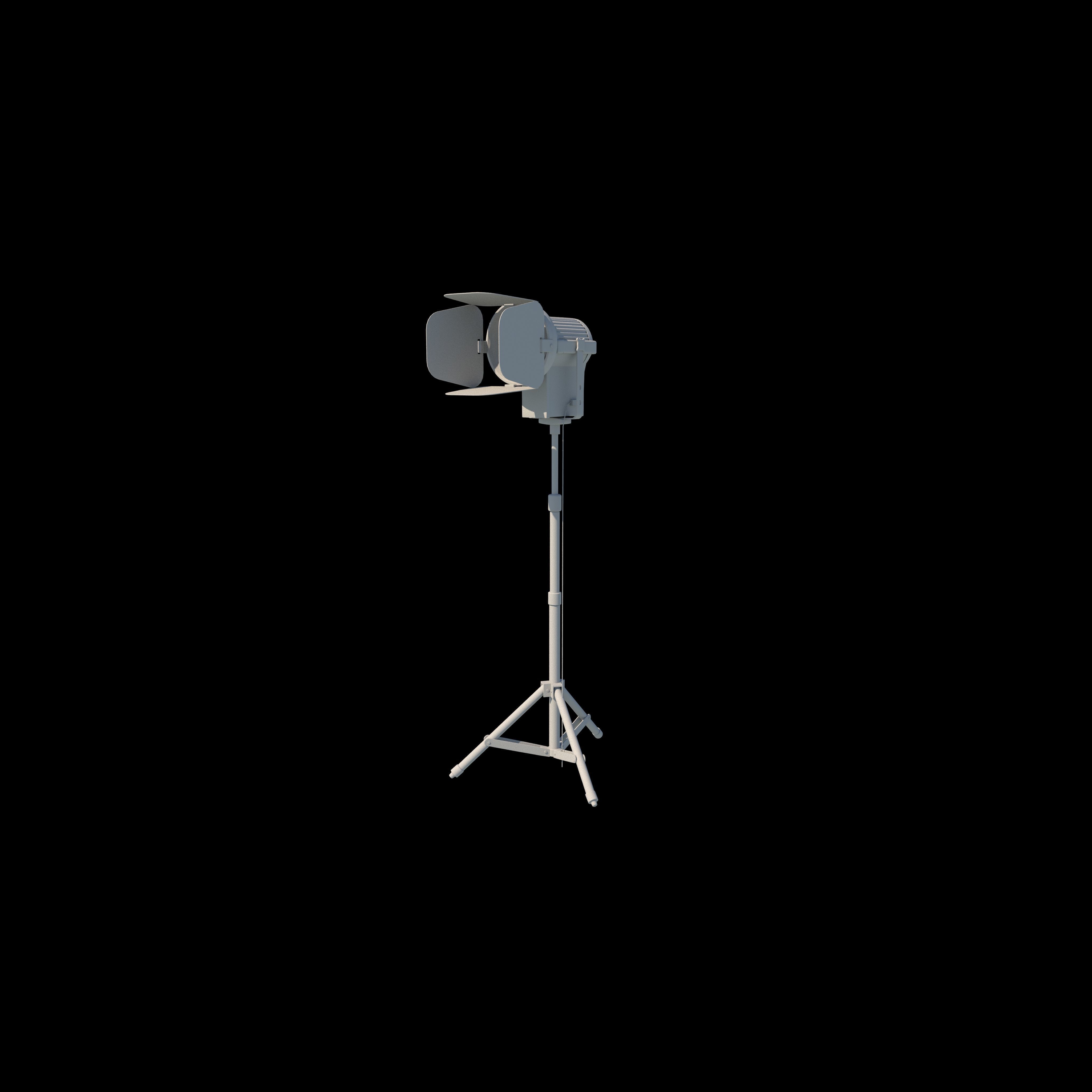 Fresnel ARRI Compact 3D model_16