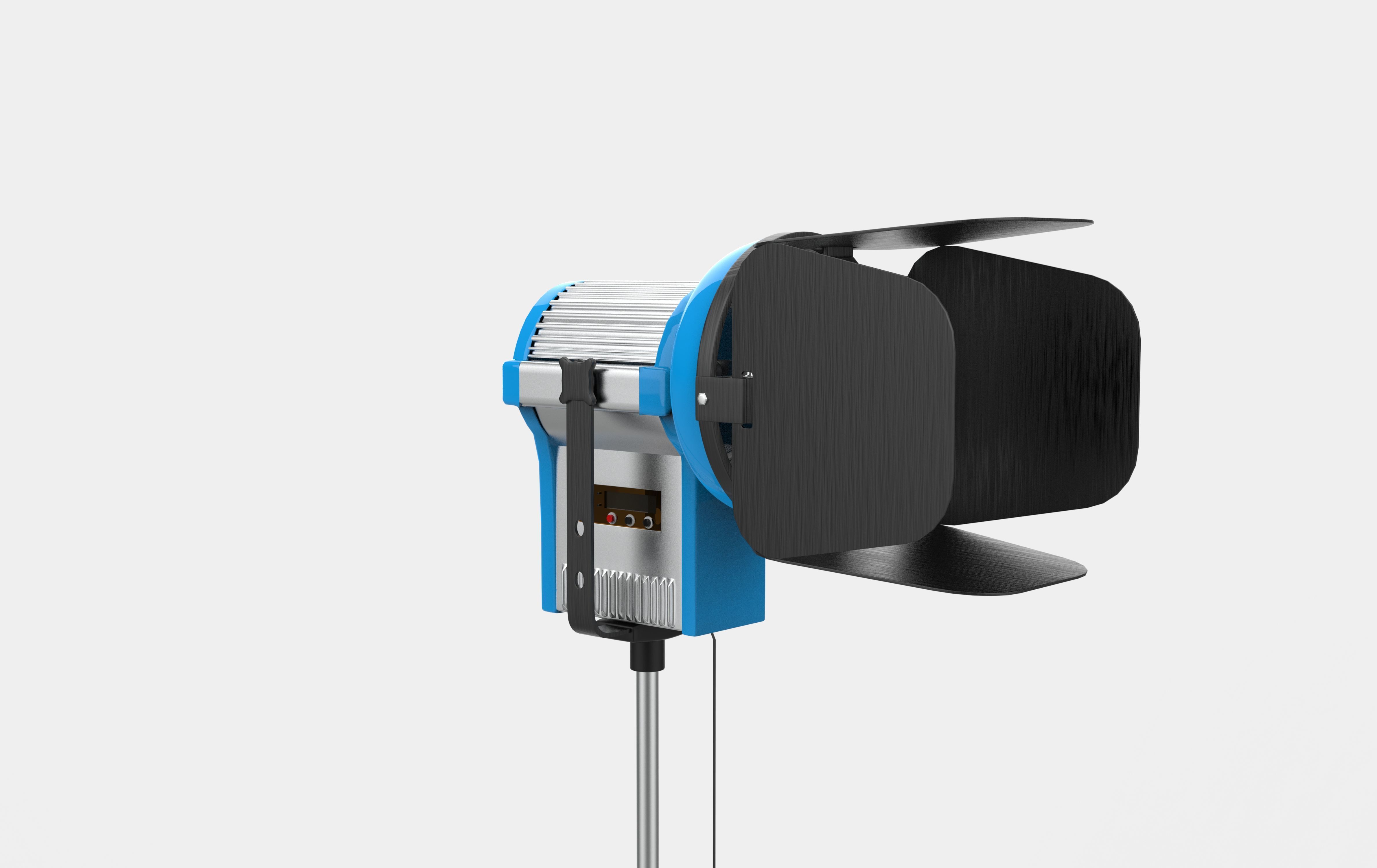 Fresnel ARRI Compact 3D model_10