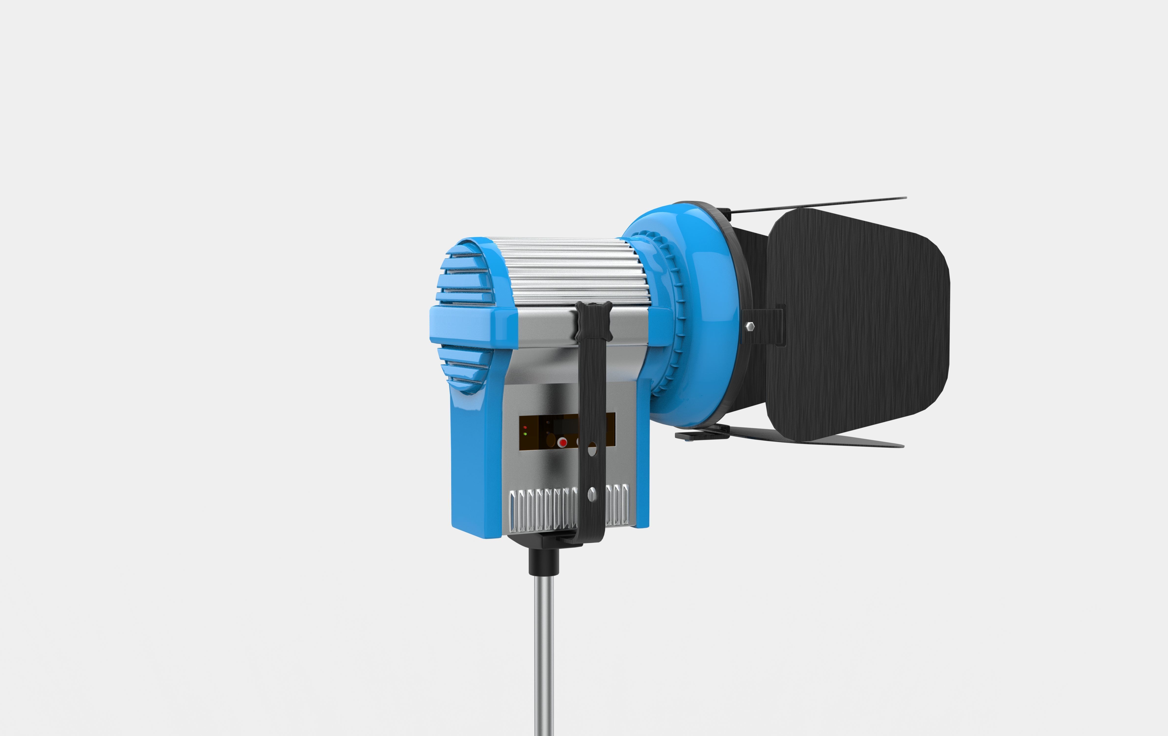 Fresnel ARRI Compact 3D model_12