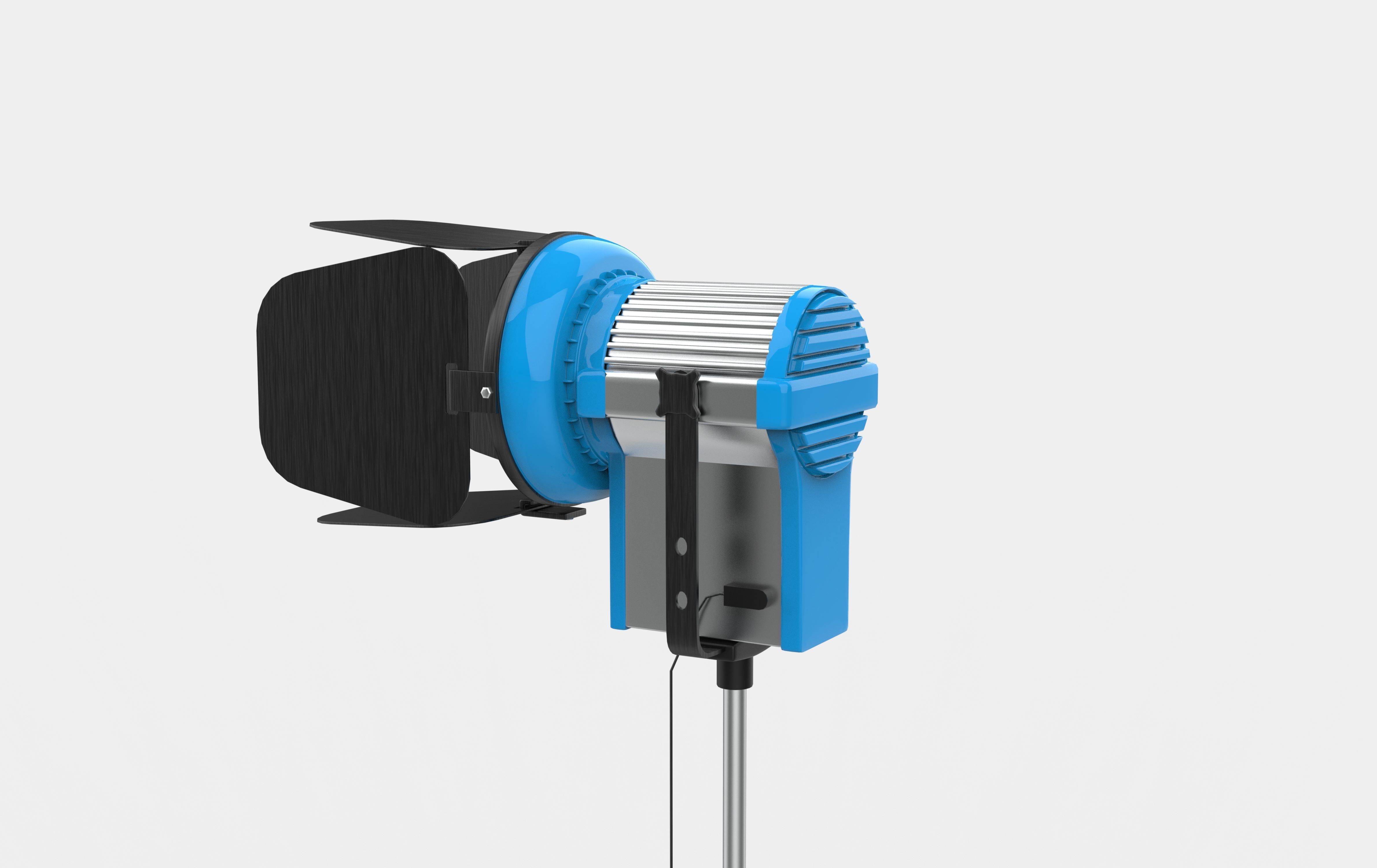 Fresnel ARRI Compact 3D model_14