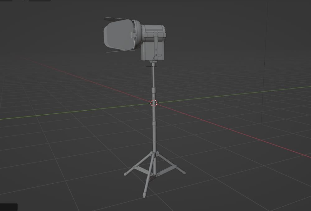 Fresnel ARRI Compact 3D model_15