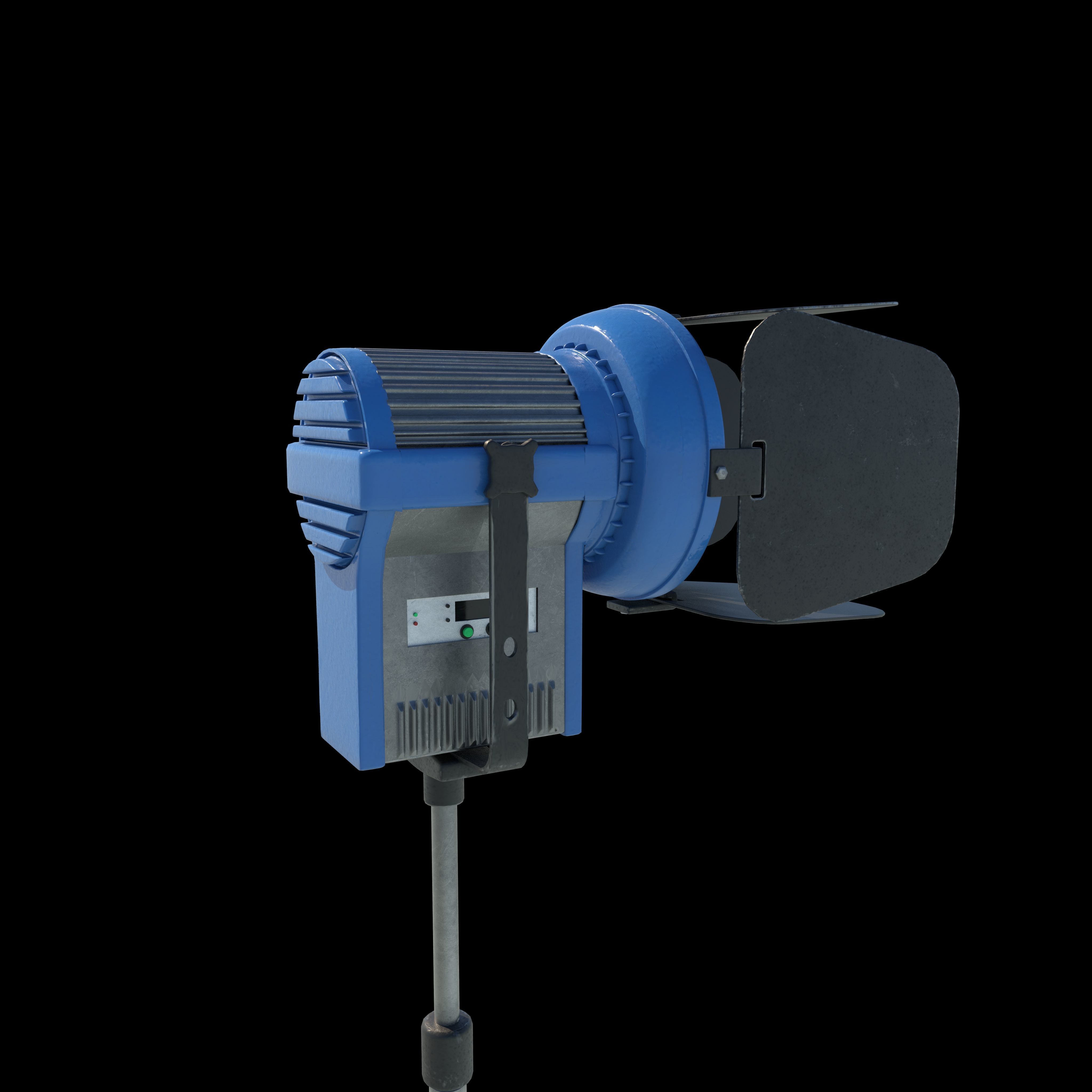 Fresnel ARRI Compact 3D model_7