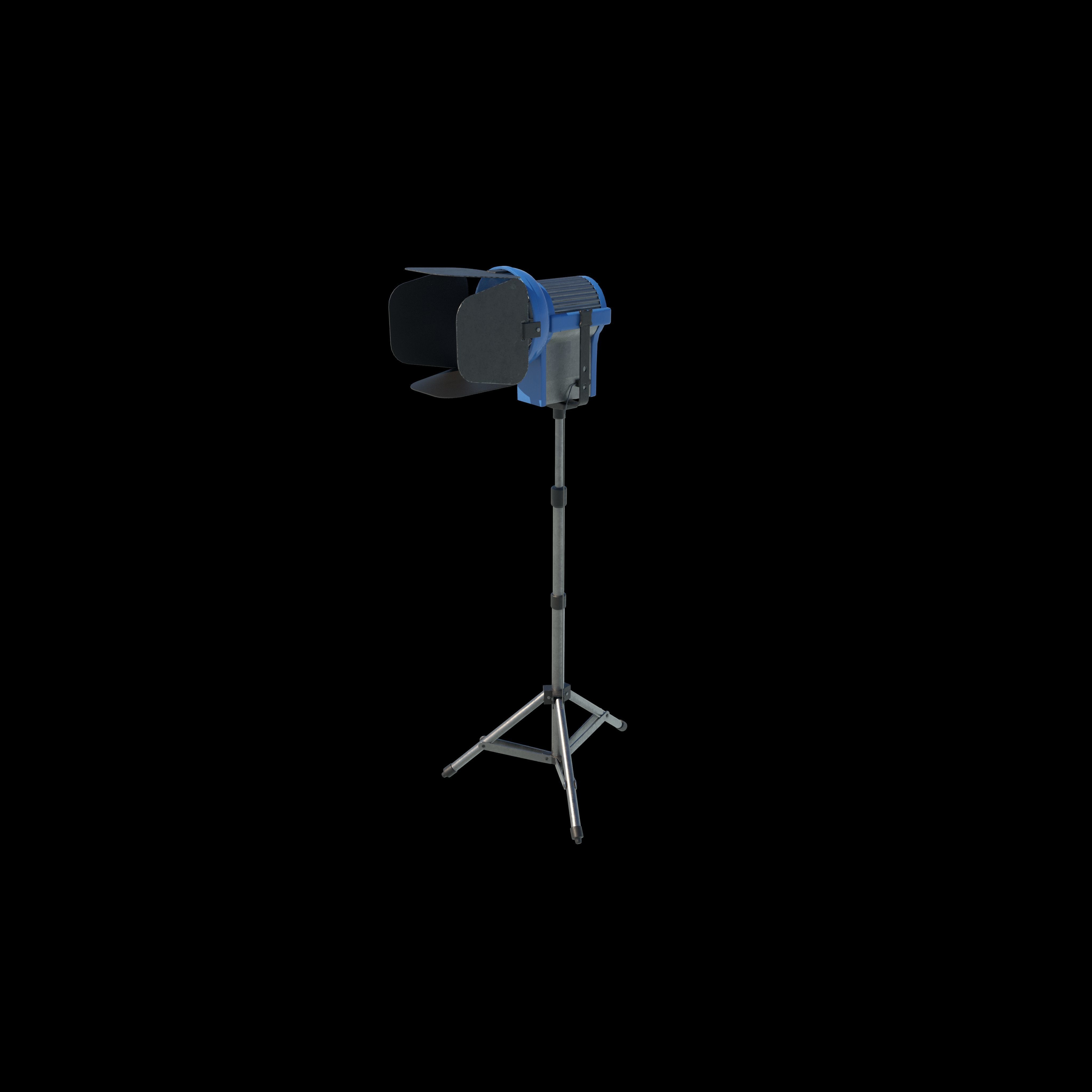 Fresnel ARRI Compact 3D model_6