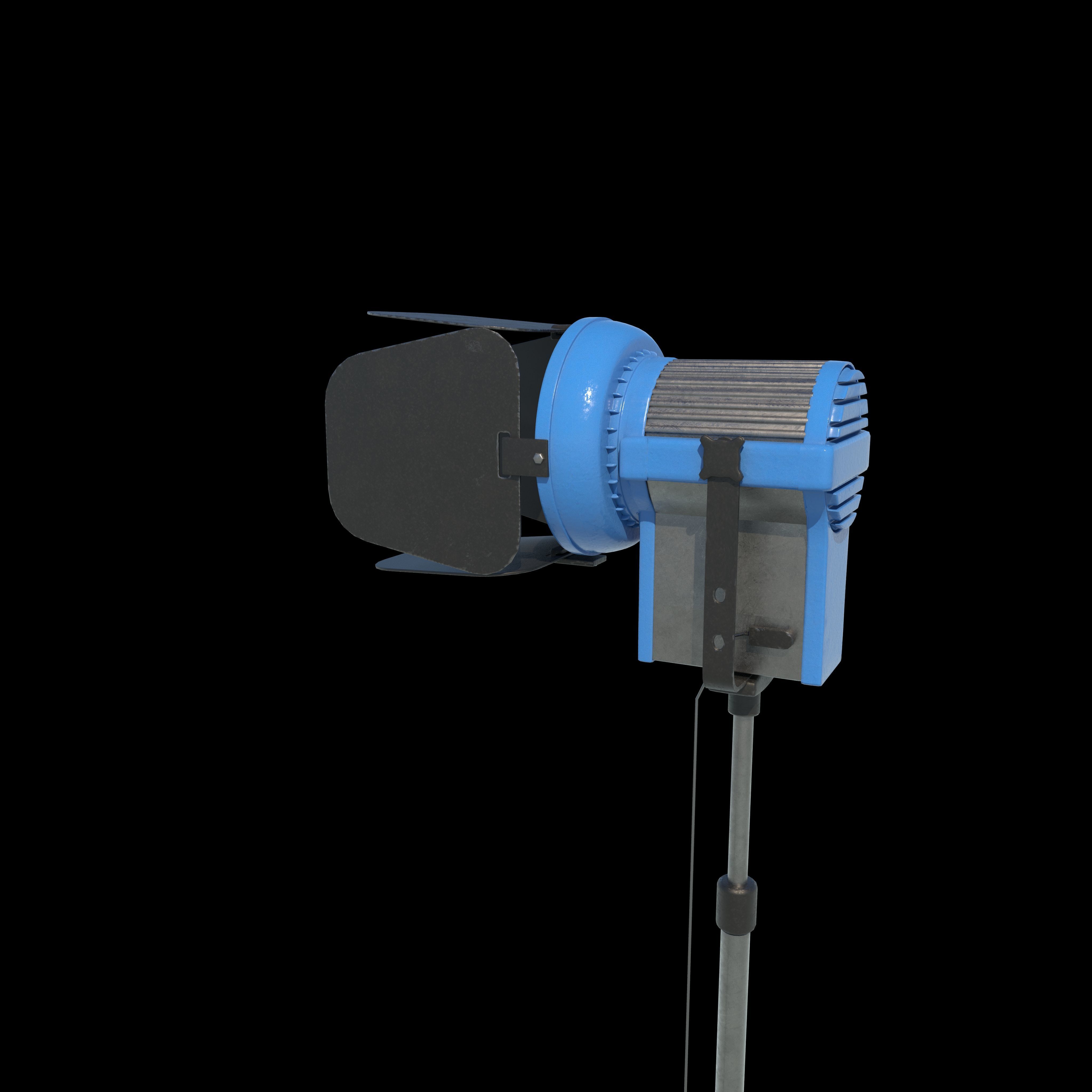 Fresnel ARRI Compact 3D model_9