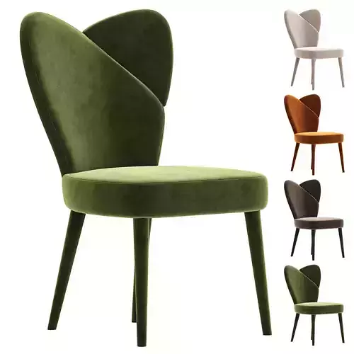 Pair Midcentury Dining Chair