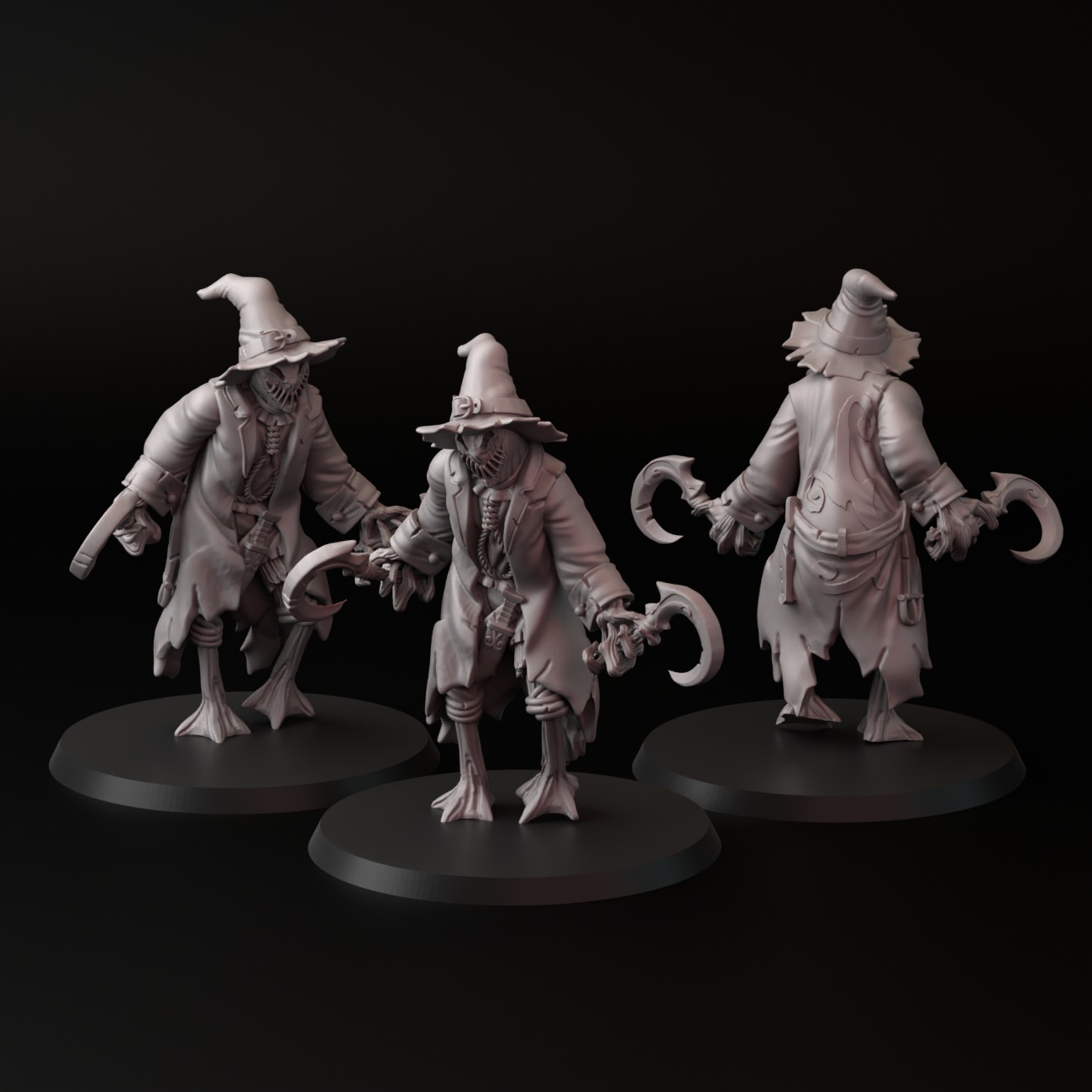 Scarecrows 3D print model_3