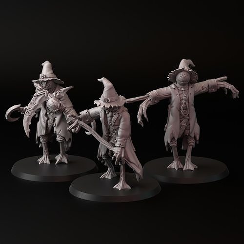 Scarecrows 3D print model