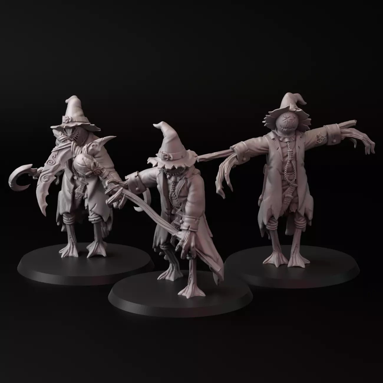 Scarecrows 3D print model_0