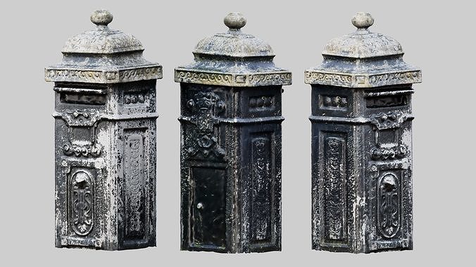 Old Mailbox 3D model