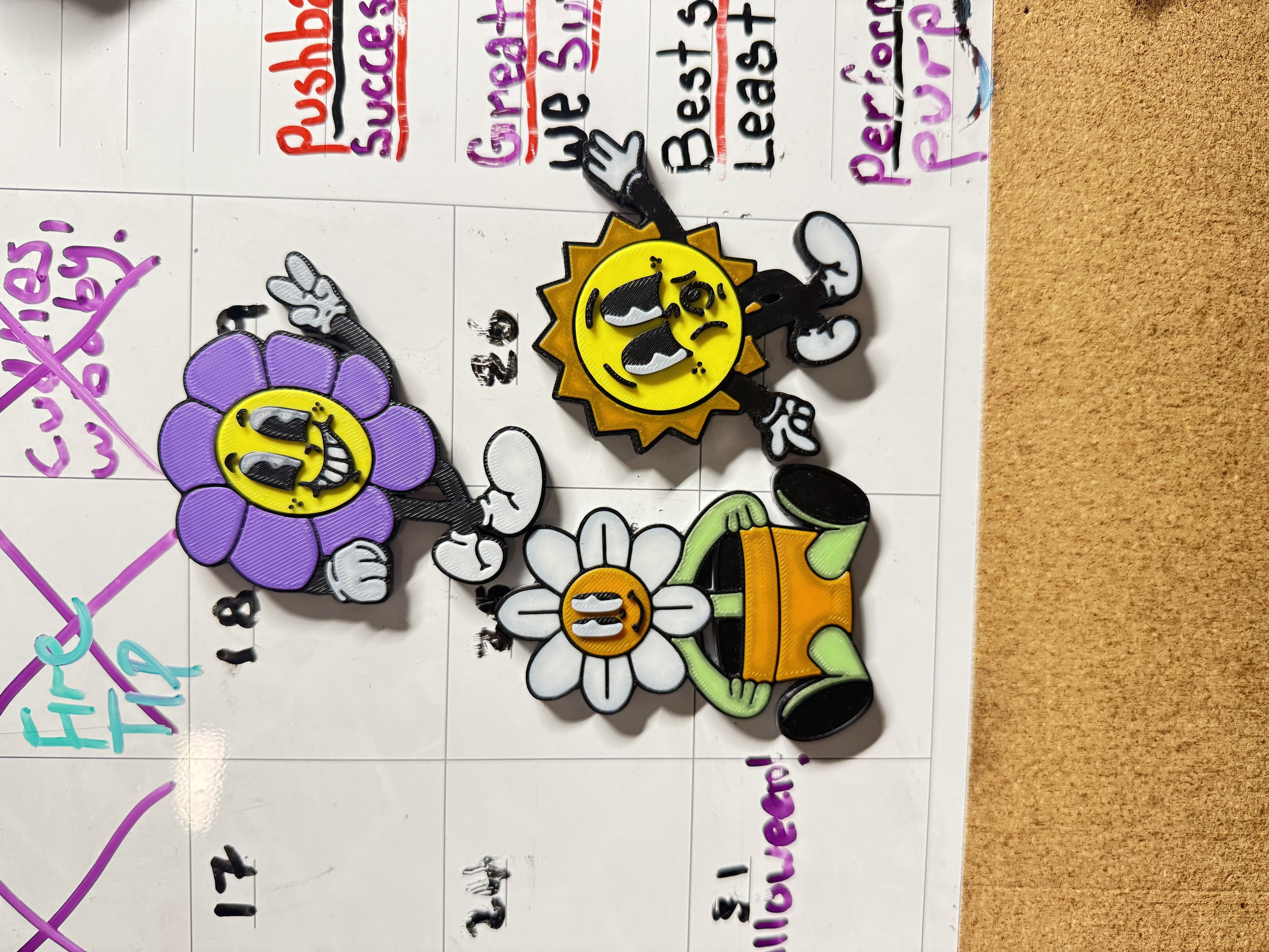 Spring Fever Magnets 3D model_1