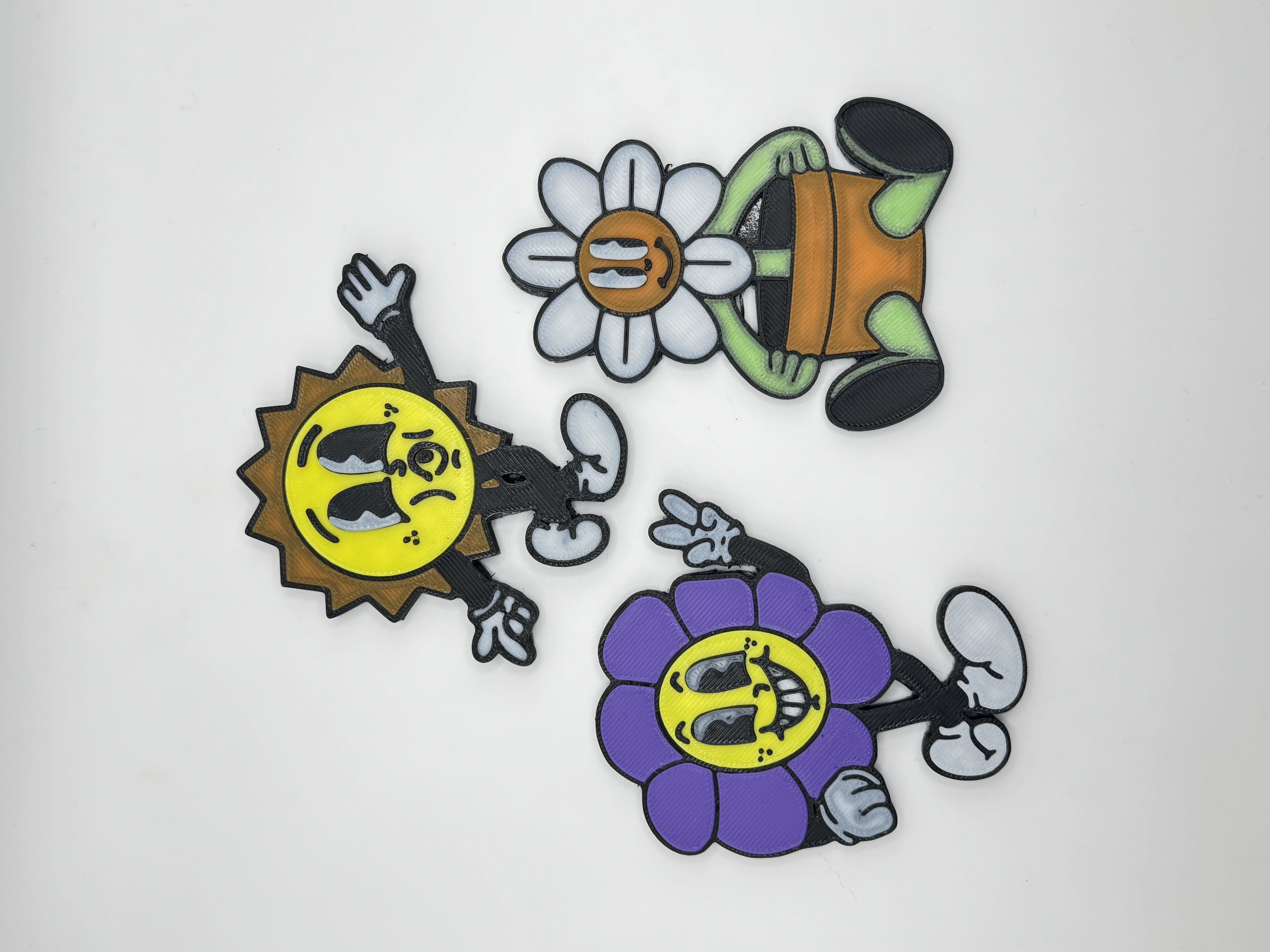 Spring Fever Magnets 3D model_3