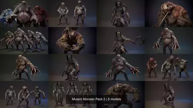 Mutant Monster Pack 2