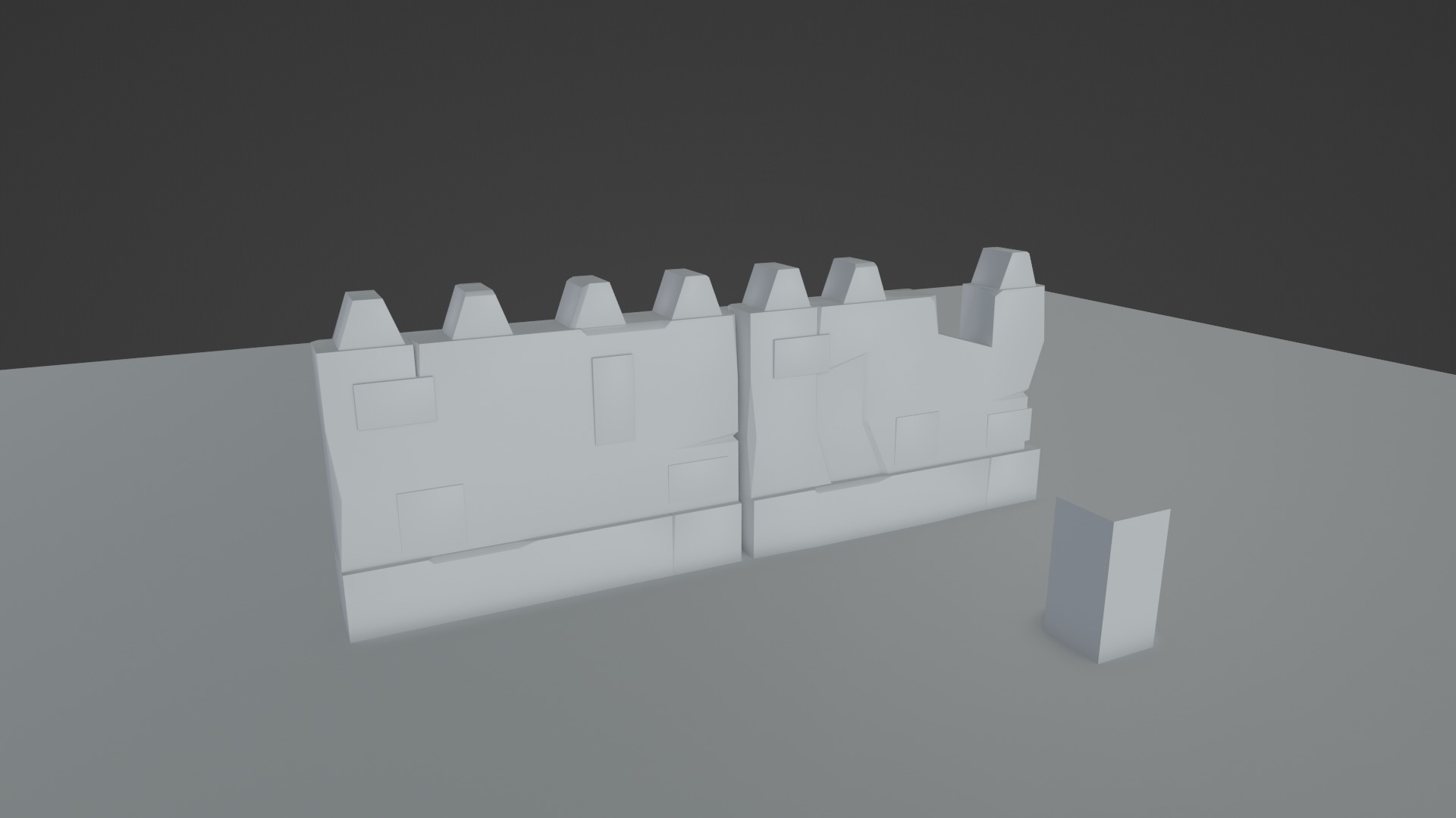 desert enivronment pack lowpoly models Low-poly 3D model_6