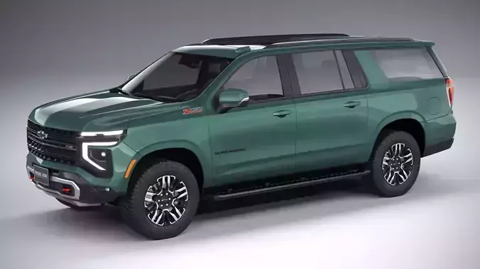 Z71 Suburban 2025 3D model
