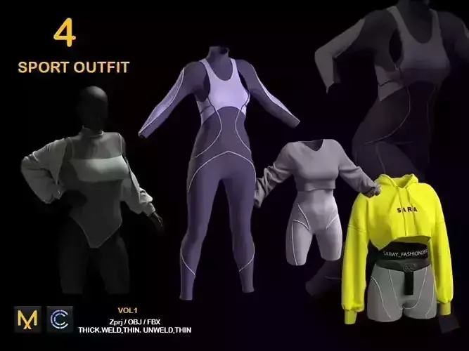 4 SPORT OUTFIT