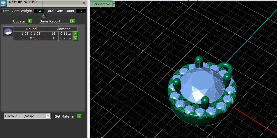 Pendant Model 6506 3D print model_7