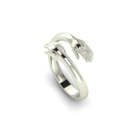 Hugging ring Model 6502 3D print model_1