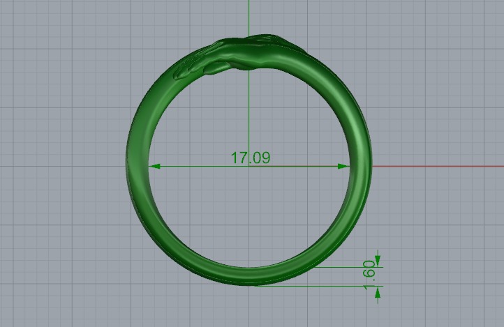 Hugging ring Model 6502 3D print model_6