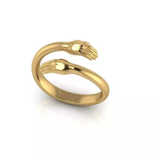 Hugging ring Model 6502 3D print model_0