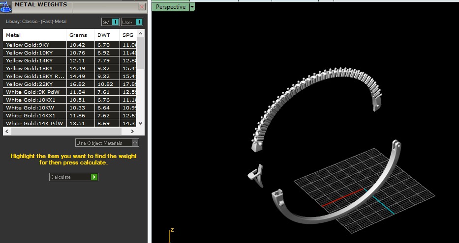 Bracelet size 16 Model 6493 3D print model_7