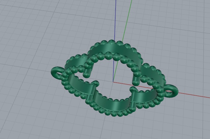 Pendant Model 6469 3D print model_2