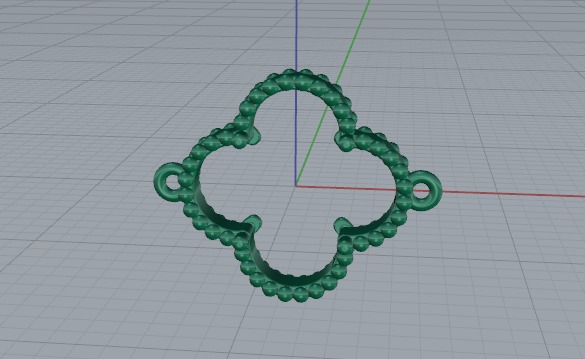 Pendant Model 6469 3D print model_4