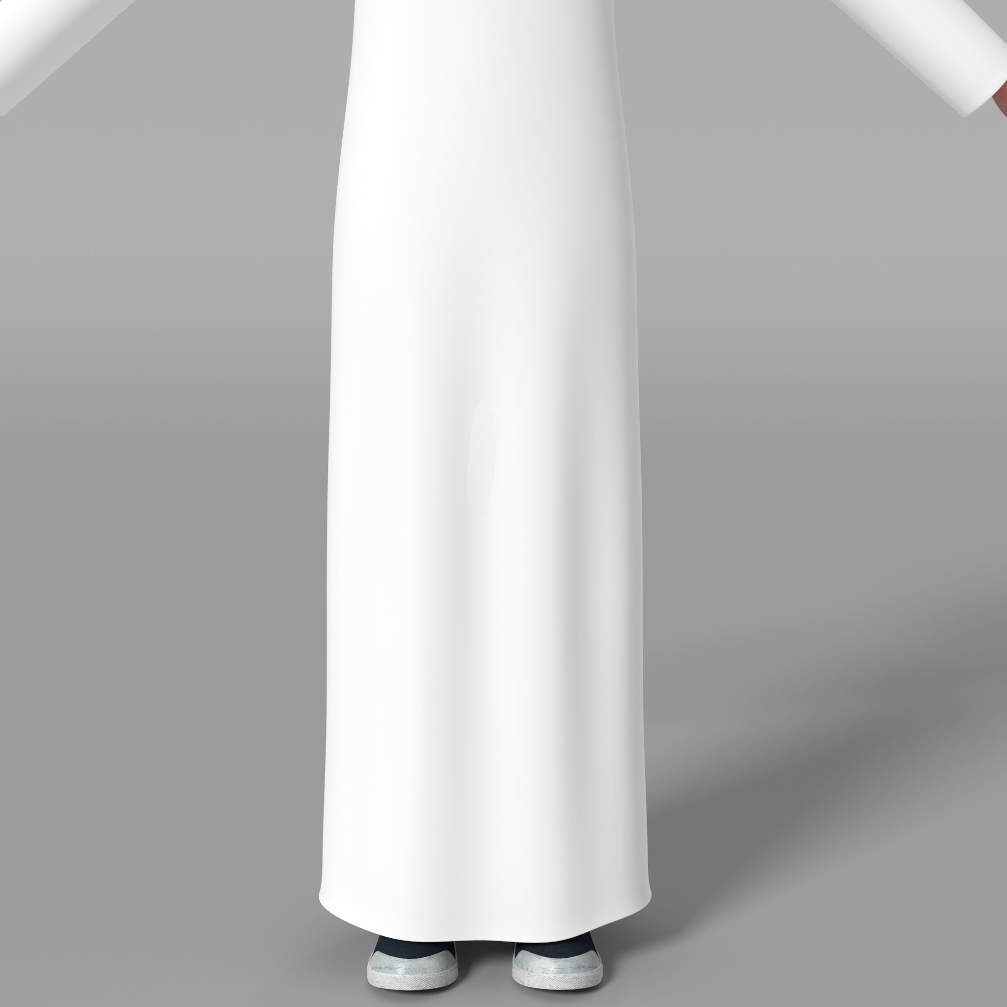 Arab kids character Abdulla with Texture Rig Hair file 3D model 3D model_9